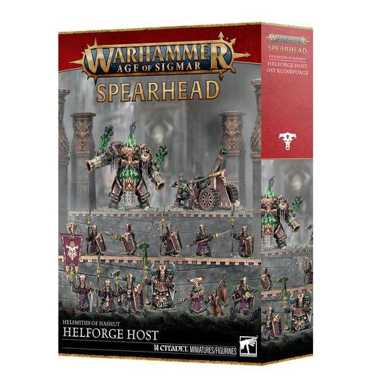 AoS: Spearhead Helsmiths of Hashut – Helforge Host