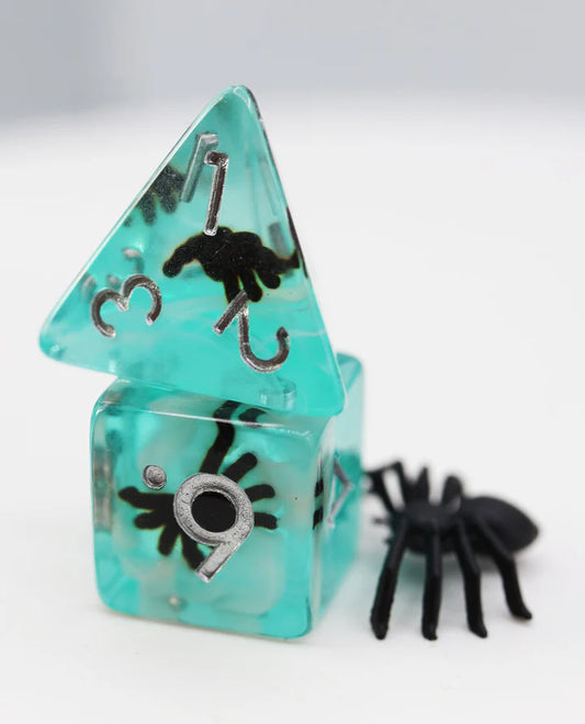 Foam Brain: Blue Tarantula RPG Dice Set