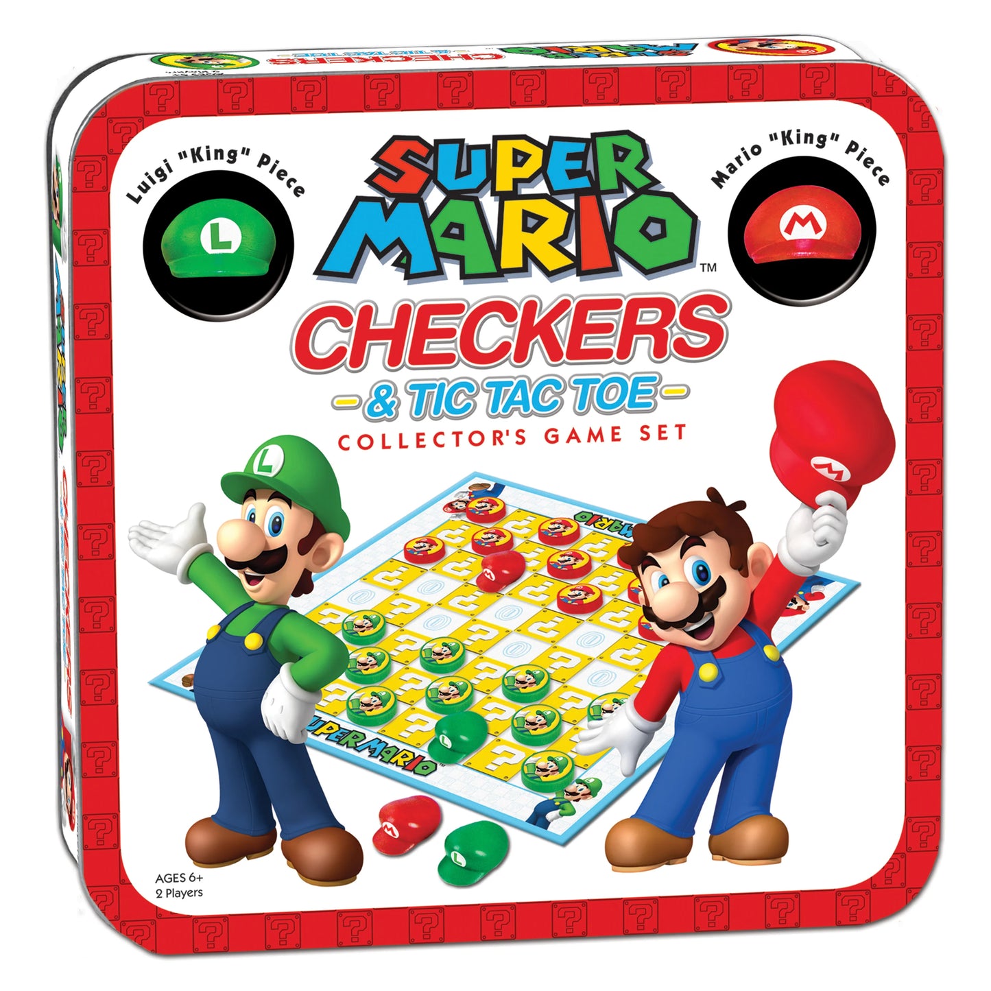 CHECKERS & TIC TAC TOE: Super Mario