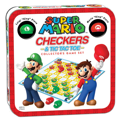 CHECKERS & TIC TAC TOE: Super Mario