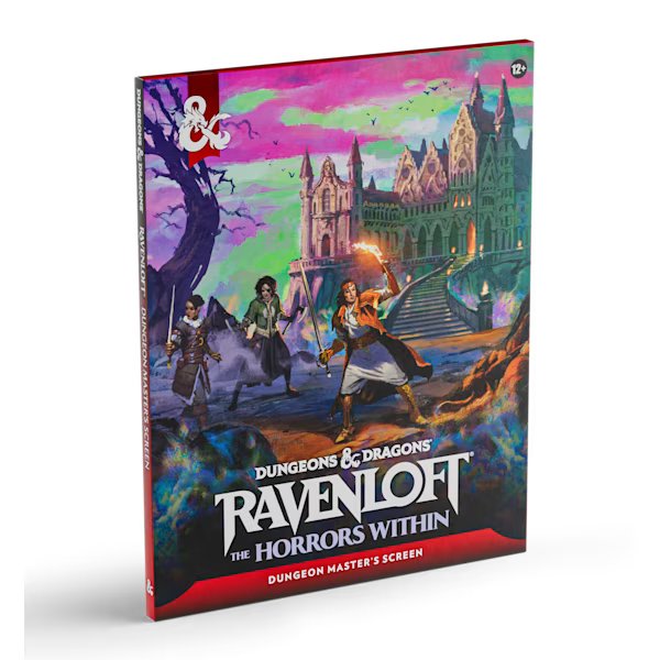 D&D: Ravenloft The Horrors Within Dungeon Master's Screen (DM Screen)