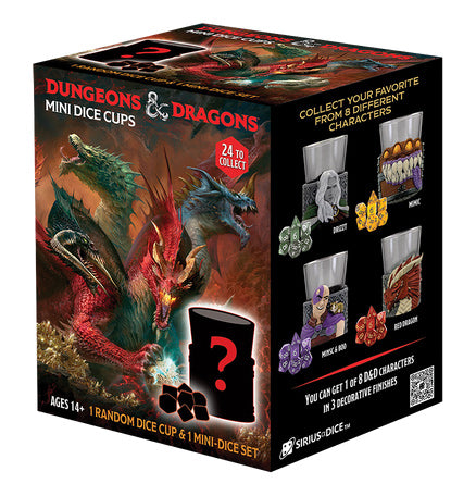 Dungeons & Dragons: Mini Dice Cups