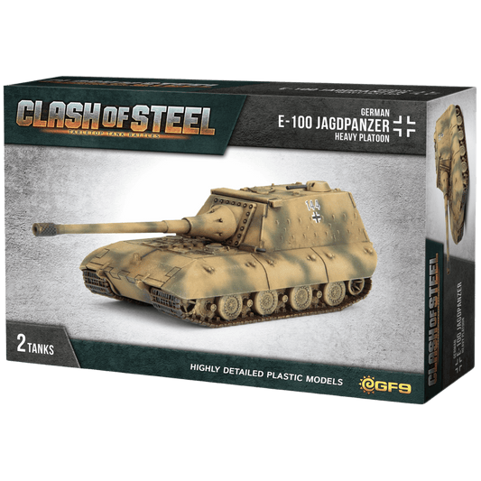 Clash of Steel: German- E-100 Jagdpanzer Heavy Platoon