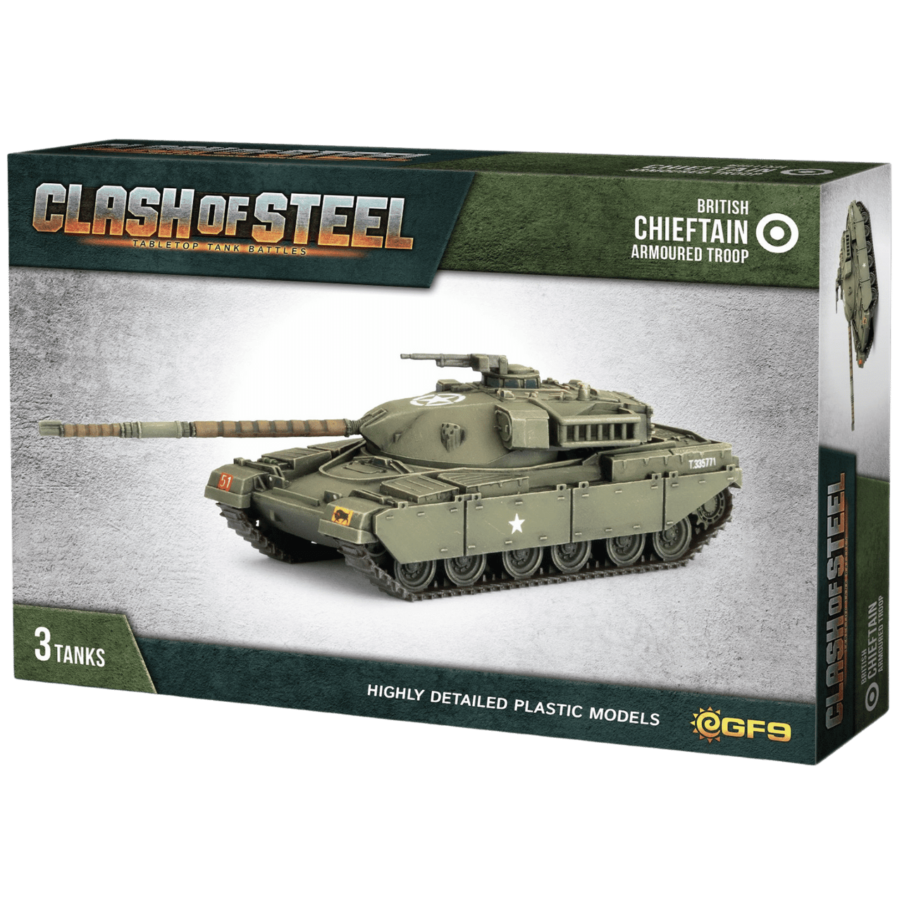 Clash of Steel: British- Chieftain Armoured Troop