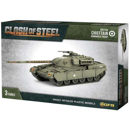 Clash of Steel: British- Chieftain Armoured Troop