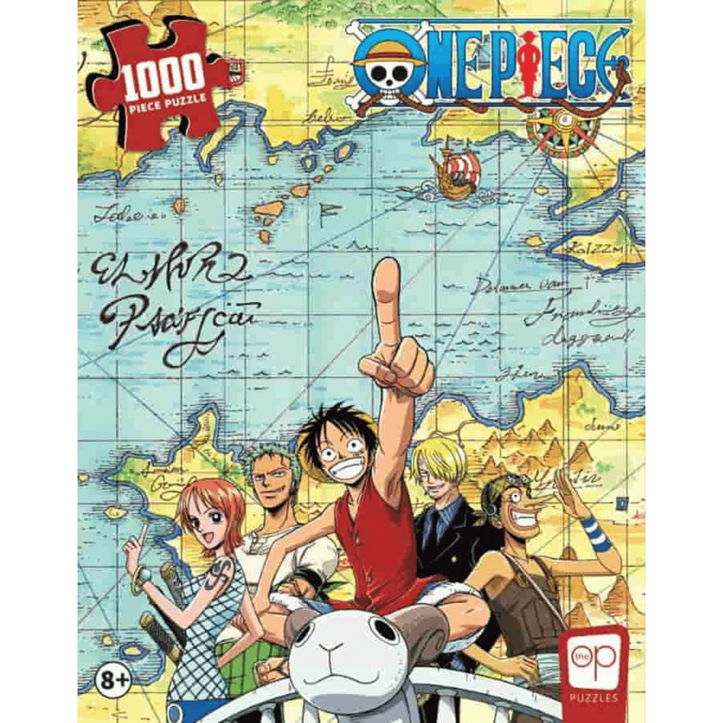 Puzzle: One Piece- Sailing the Going Merry (1000 pcs)
