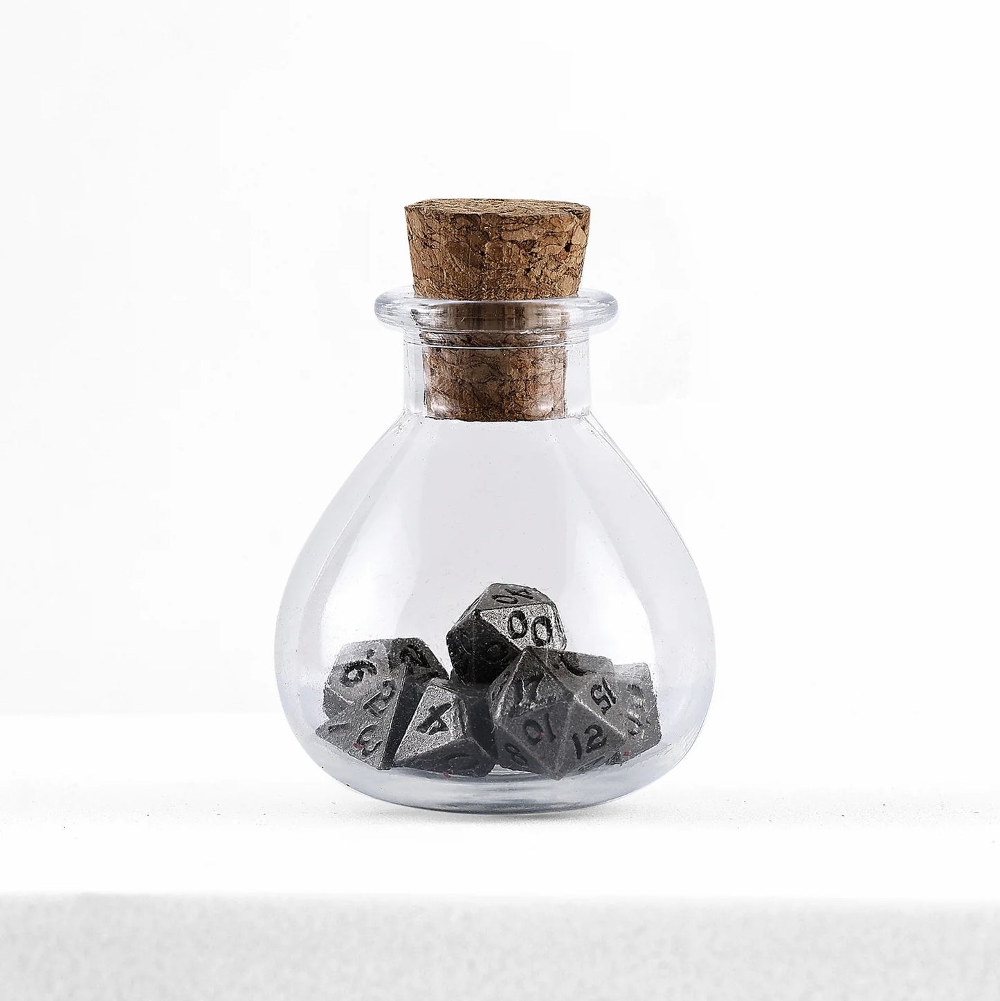 Unseelie Mini Metal RPG Dice Set