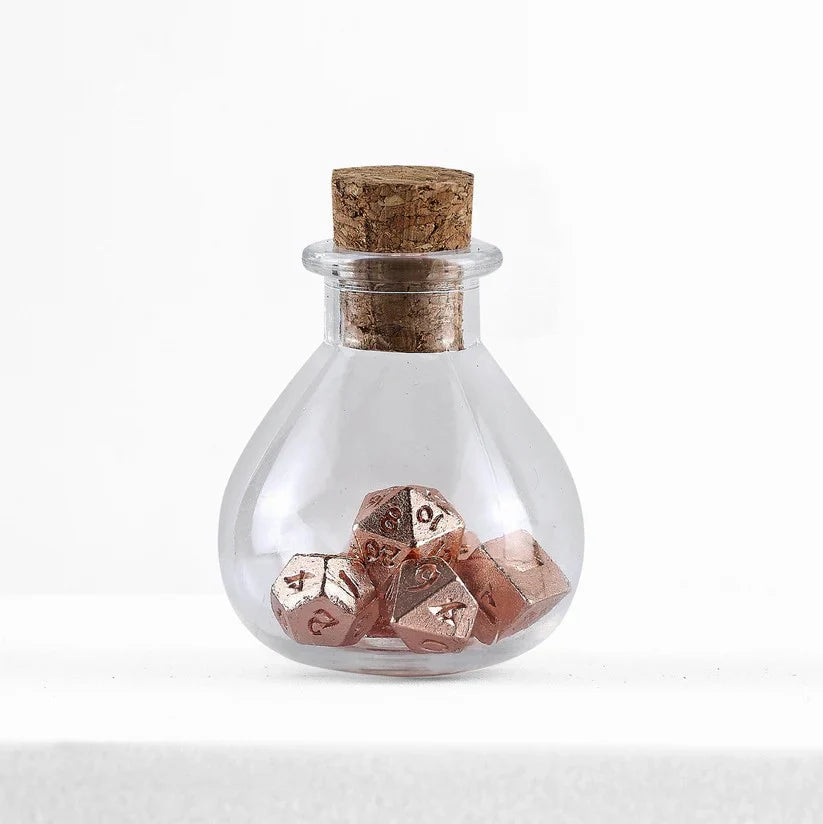Unseelie Tiny Dice Set in Potion Bottle