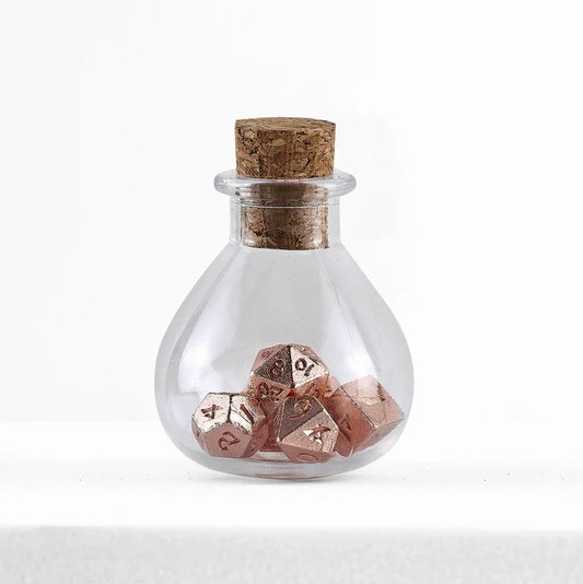 Unseelie Tiny Dice Set in Potion Bottle
