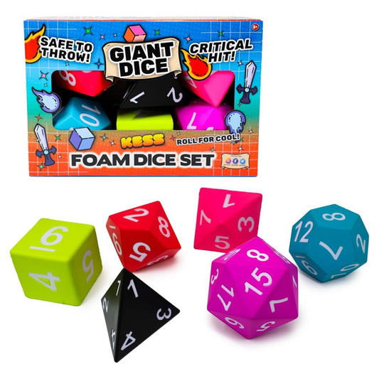 Kess Foam Dice Set