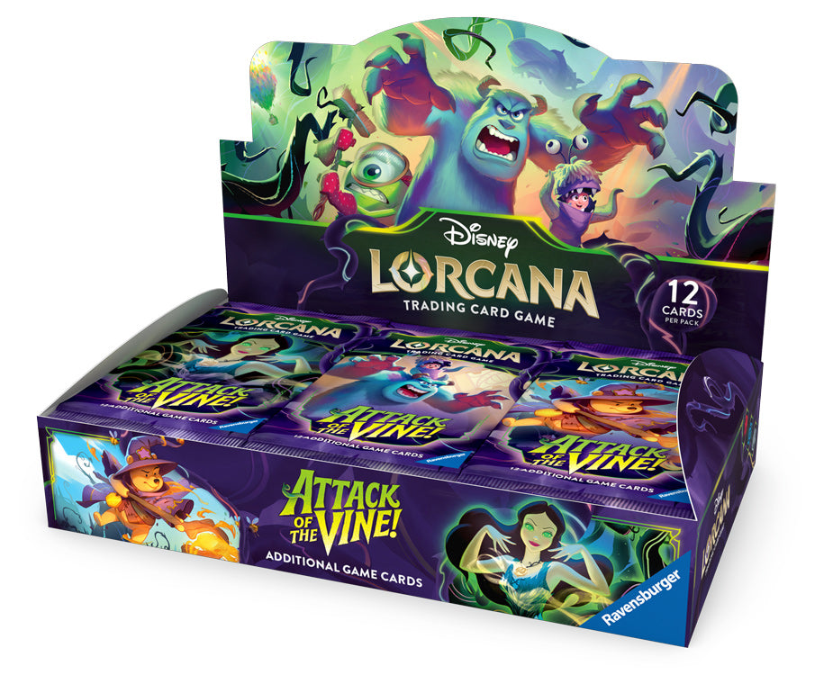 Disney Lorcana: Attack of the Vine! - Booster Box  **LIMIT 1 PER CUSTOMER**