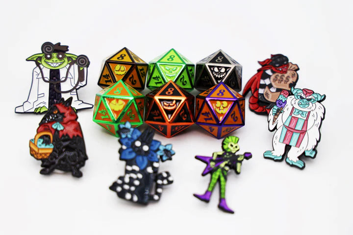 Mystery Loot: Trick or Treat 3 D20 & Pin