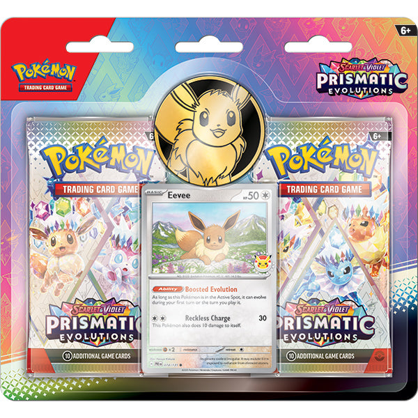 Scarlet & Violet: Prismatic Evolutions 2-Pack Blister