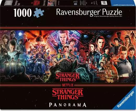 Puzzle: Stranger Things- Panoramic (1000 pieces)