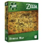 Puzzle: The Legend of Zelda - Hyrule Map (1000 pcs)