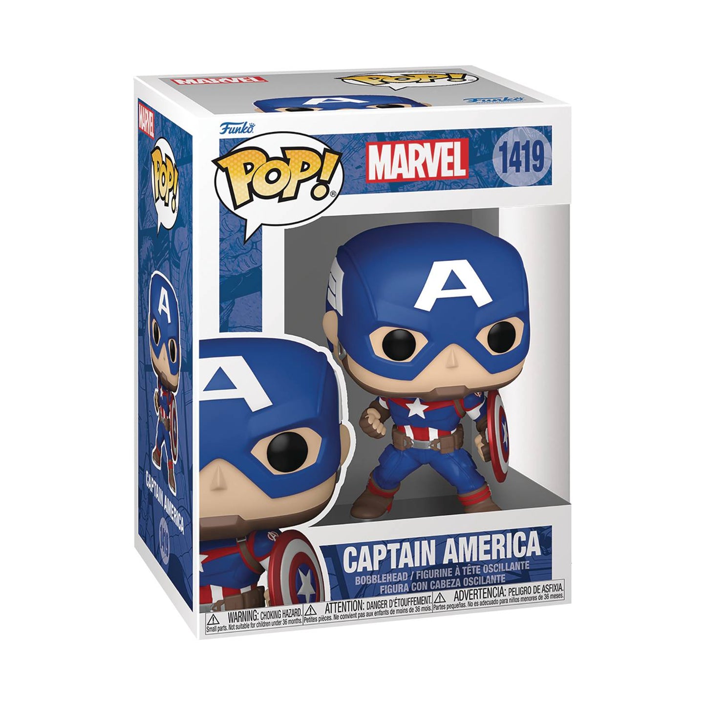 Pop Marvel New Classics Captain America Vin Fig