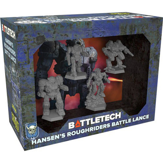 BattleTech Hansens Roughriders Battle Lance Miniatures Pack