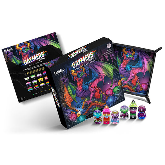 Advent Dice Calendar: Gaymers Pride Advent Calendar