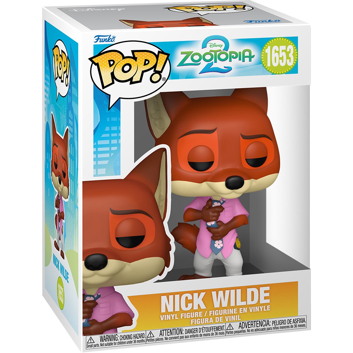 Pop! Zootopia 2 Nick Wilde Vinyl Figure