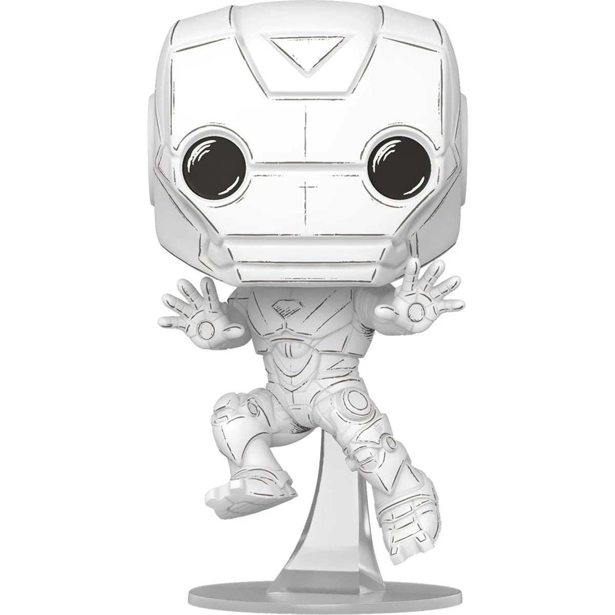 Funko Pop! Marvel Sketched Iron Man Vinyl Figure (#1572)