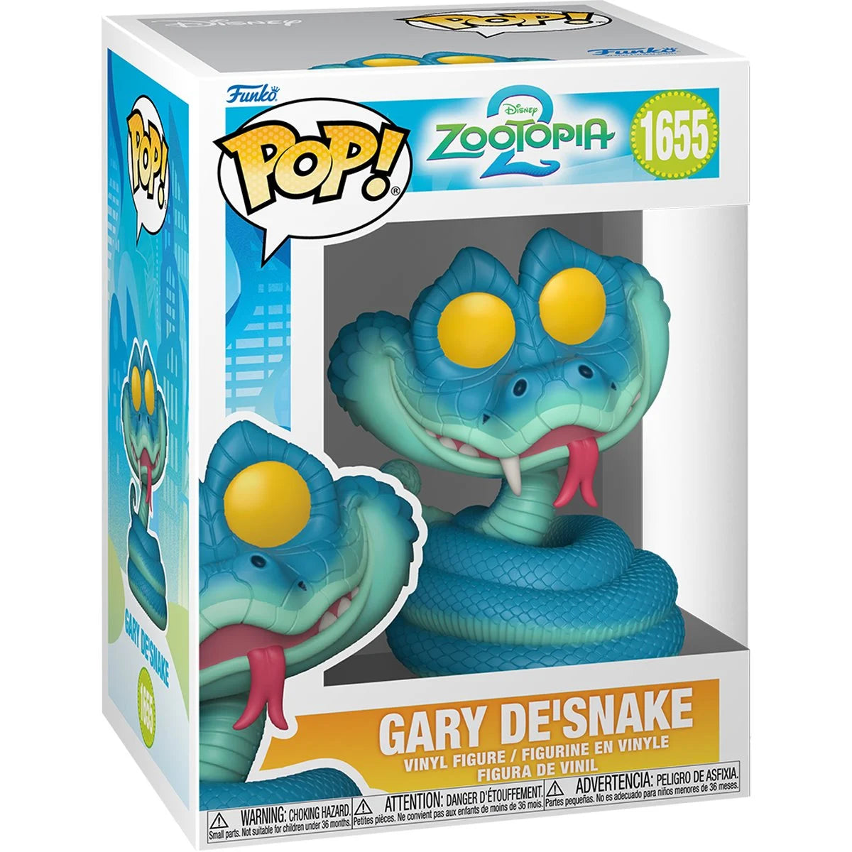 Pop! Zootopia 2 Gary De'Snake Vinyl Figure