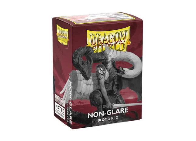 Dragon Shield: Blood Red Non-Glare (100)
