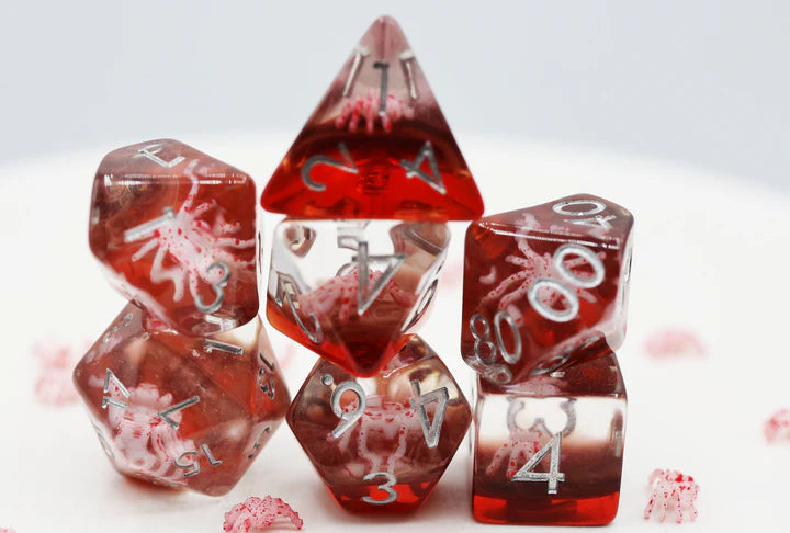 Foam Brain: Ghost Spider RPG Dice Set