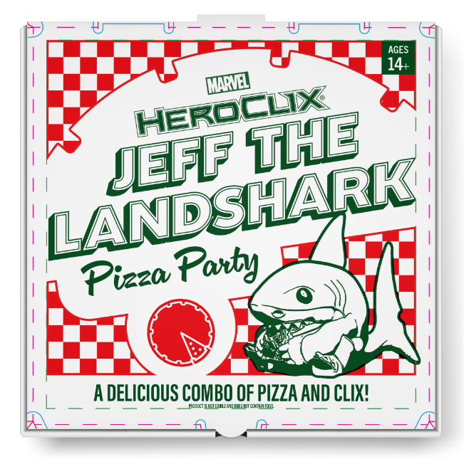 HeroClix: Deadpool Weapon X Jeff's Pizza Party