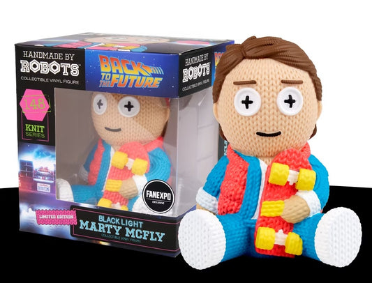 Back to the Future 2 Marty McFly Black Light Vinyl Figure