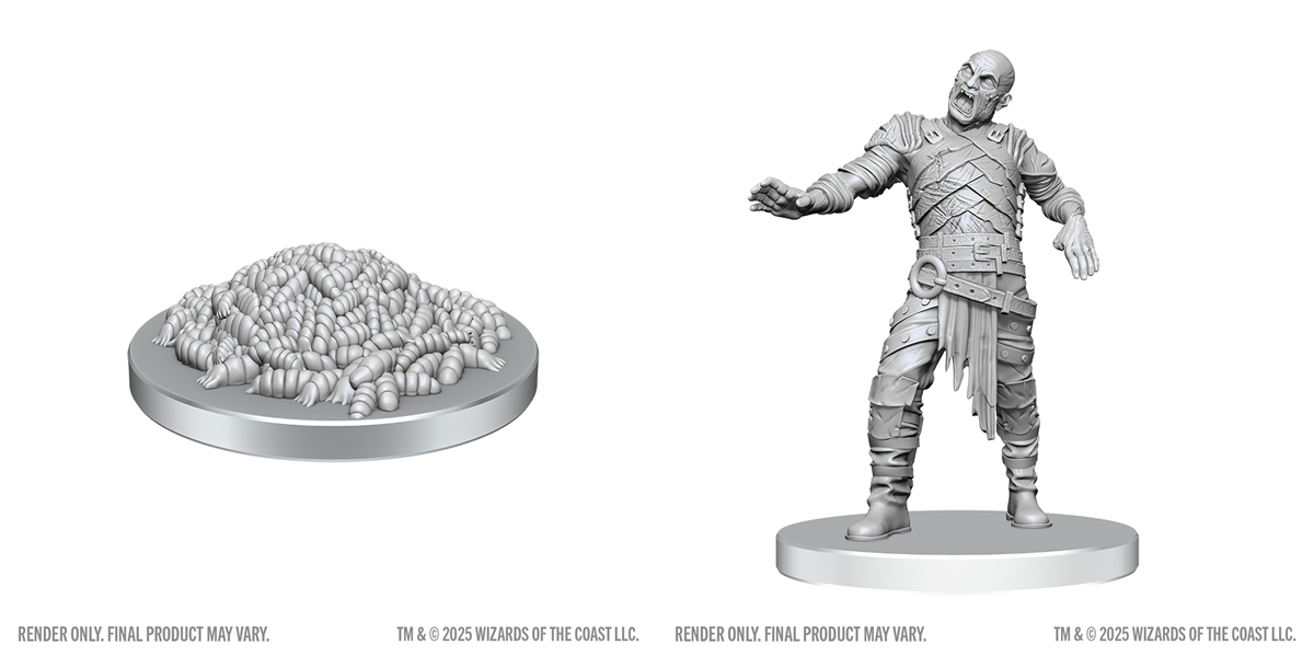 Nolzur`s: Swarm of Rot Grubs & Rot Grub Victim