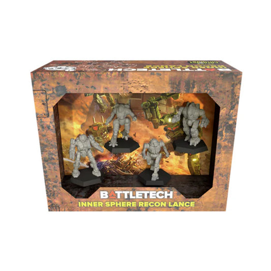 BattleTech: Inner Sphere Recon Lance Miniatures Pack