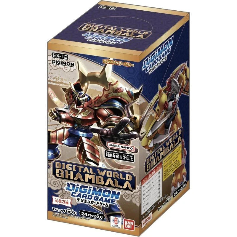 Digimon TCG: Digital World Shambala [EX-12] Booster Box