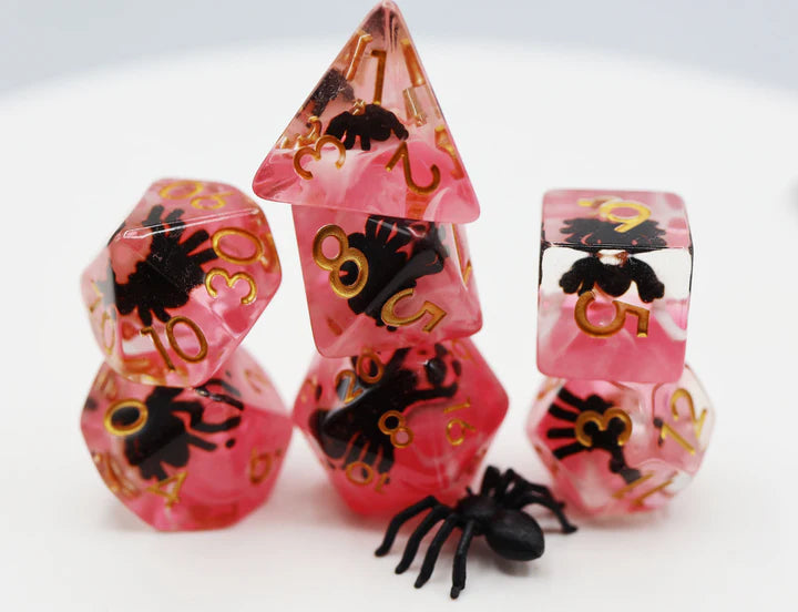 Foam Brain: Terror Spider RPG Dice Set