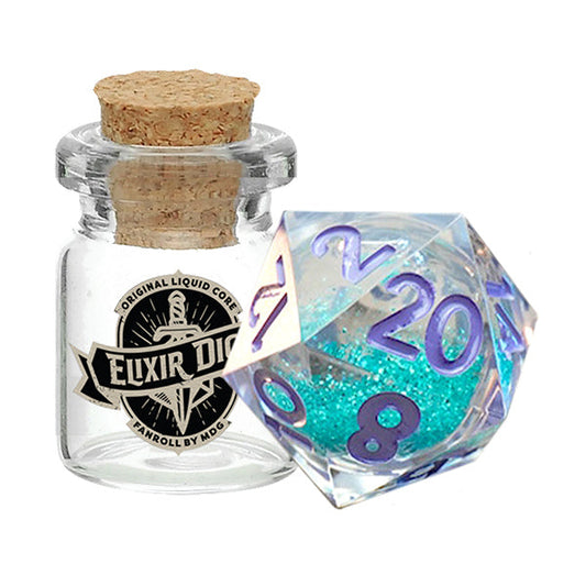 d20 Liquid Core Elixir Dice: Disco Vibes