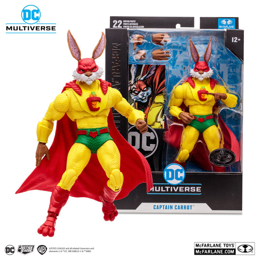 Platinum Edition DC Multiverse McFarlane Collector Edititon Captain Carrot, Justice League Incarnate AF