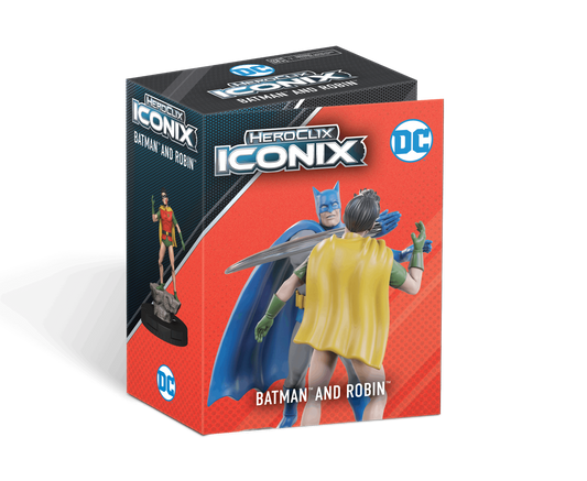 HeroClix: DC Iconix Batman and Robin