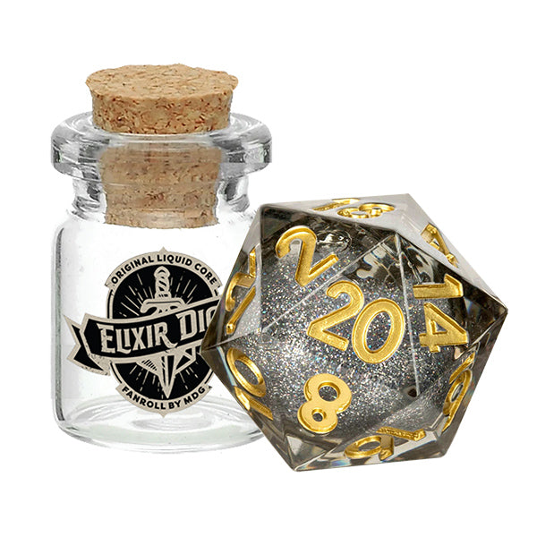 d20 Liquid Core Elixir Dice: Vanishing Oil