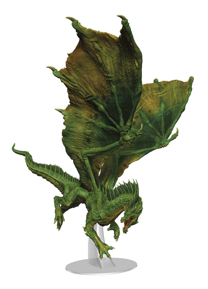 D&D Icons Realms Mini Adult Green Dragon Figure