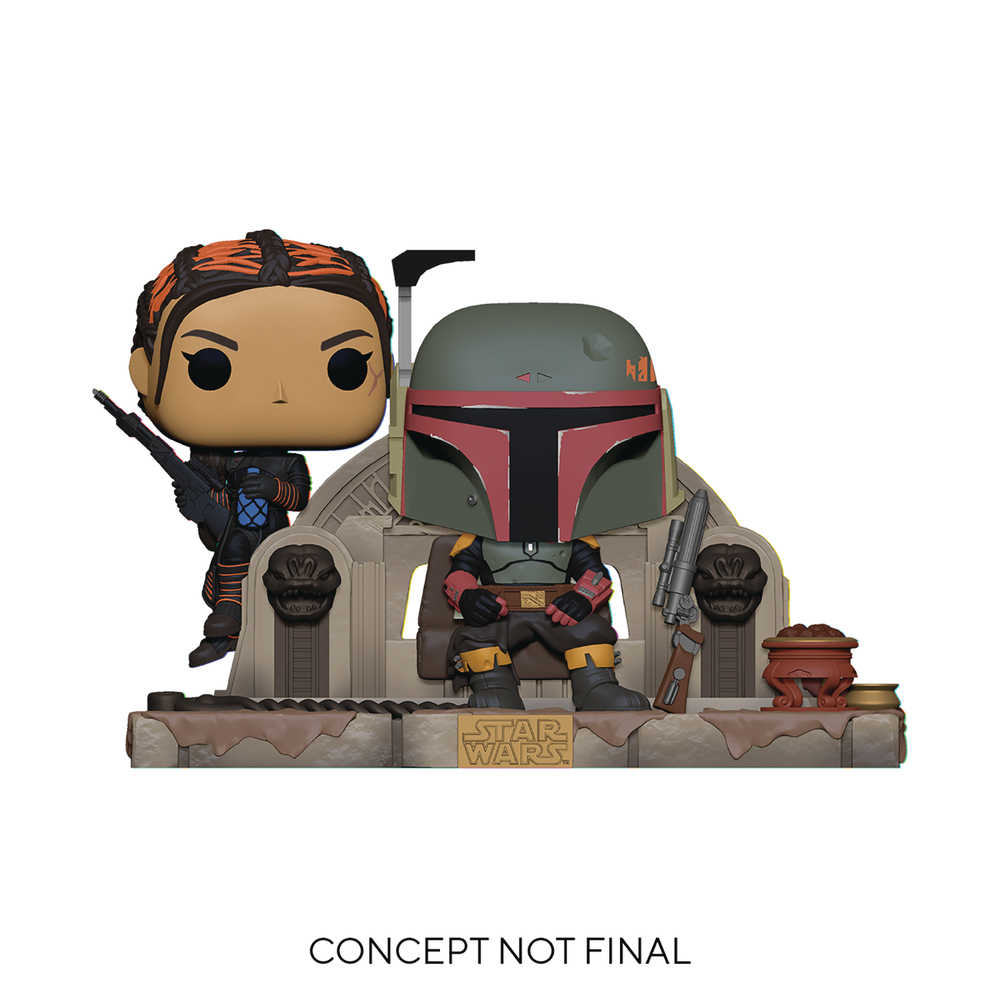 Pop Moment Mandalorian Boba Fett & Fennec Shand Vinyl Figure