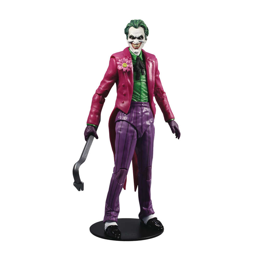 DC Mv Batman 3 Jokers Wv1 Joker Ditf 7in Scale Action Figure Case  (