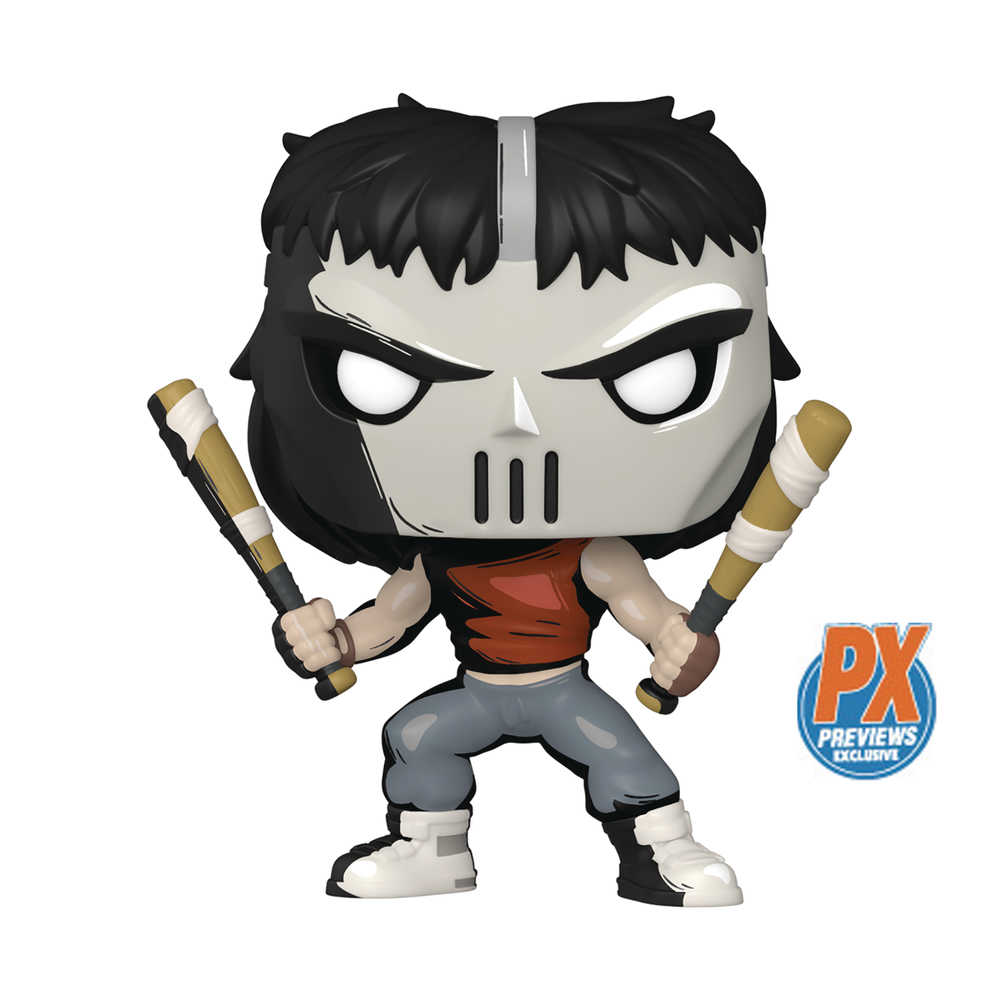 Funko Pop: Comics Teenage Mutant Ninja Turtles Casey Jones Previews Exclusive Vinyl Figure W/Black & White Chase