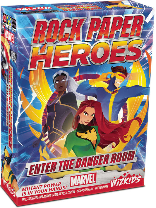 Marvel Rock Paper Heroes Enter Danger Room Board Game