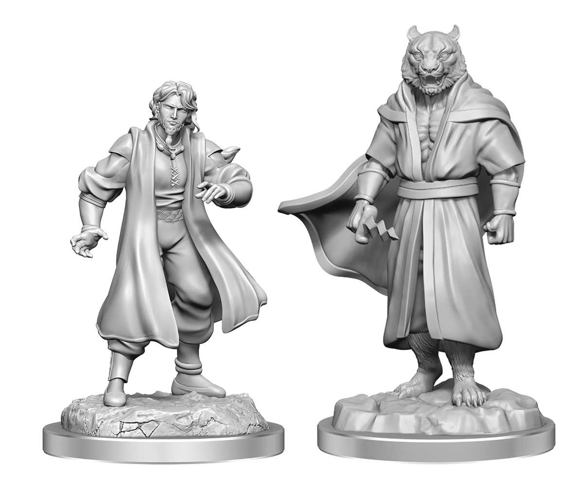 Critical Role Upm Mini Male Human Sorcerer & Tigere Demon (C