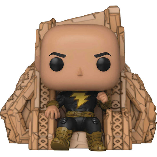 Funko Pop: Deluxe Black Adam Black Adam On Throne Vinyl Figure