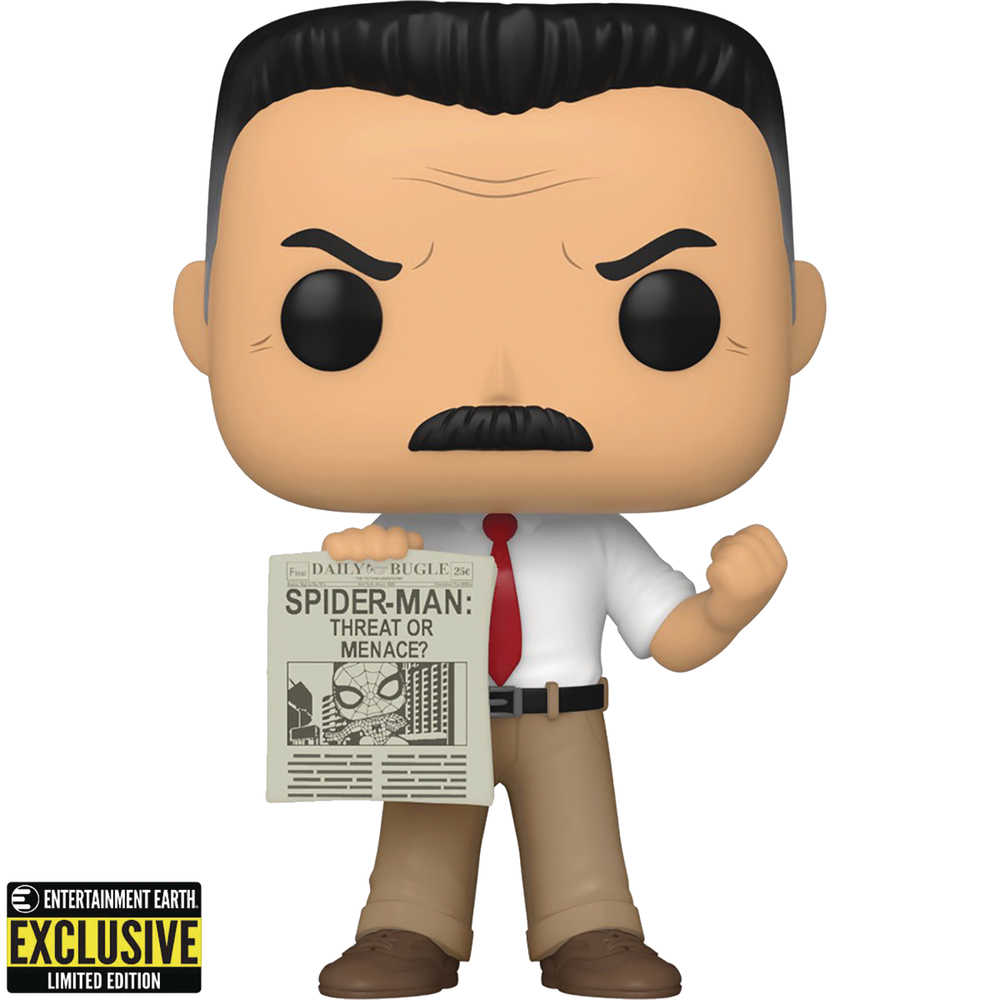 Pop Spider-Man J. Jonah Jameson Vinyl Figure