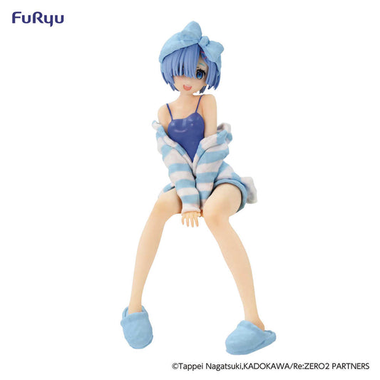 Re Zero Rem Room Wear Noodle Stopper Figure