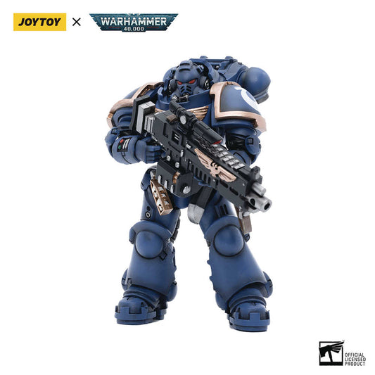 Joytoy Wh 40k Ultramarines Hvy Interces Helvin Gure 1/18 Figure