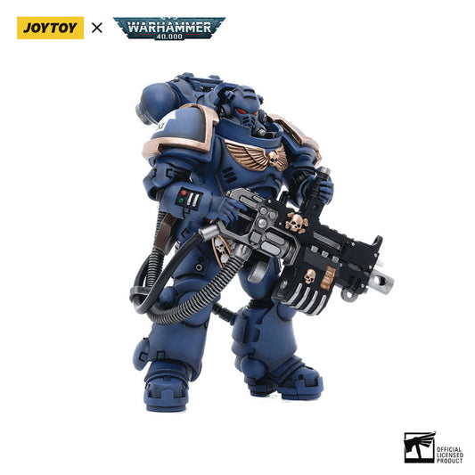 Warhammer 40,000 Ultramarines Heavy Intercessors Nikos Phaetz 1/18 Figure by Joy Toy