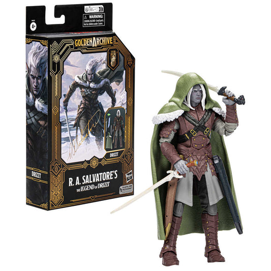 D&D Golden Archive Drizzt 6in Action Figure