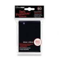 Small Size Deck Protector Pack: Black (DISPLAY 10)